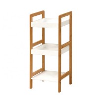 Proper price bathroom storage rack,wooden mdf bath rack