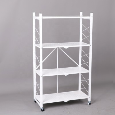 Multi-Layer Shelf Standing Shelf Units Household kitchen folding storage holders organizer shelf