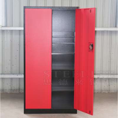 Large Storage Double Door Hanging Board Metal Tool Storage Cabinet