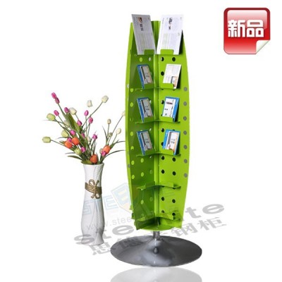 New Arrival Portable Metal Rotating Bookshelf /Tree Shape Book shelves