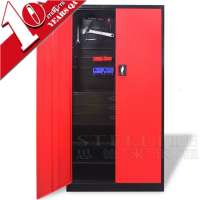 New Product Warehouse Equipment Red Display Rack Hardware Power Tools Metal Storage Cabinet