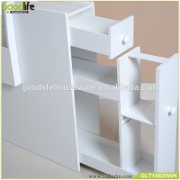 Functional bathroom cabinet set in wood,bathroom storage